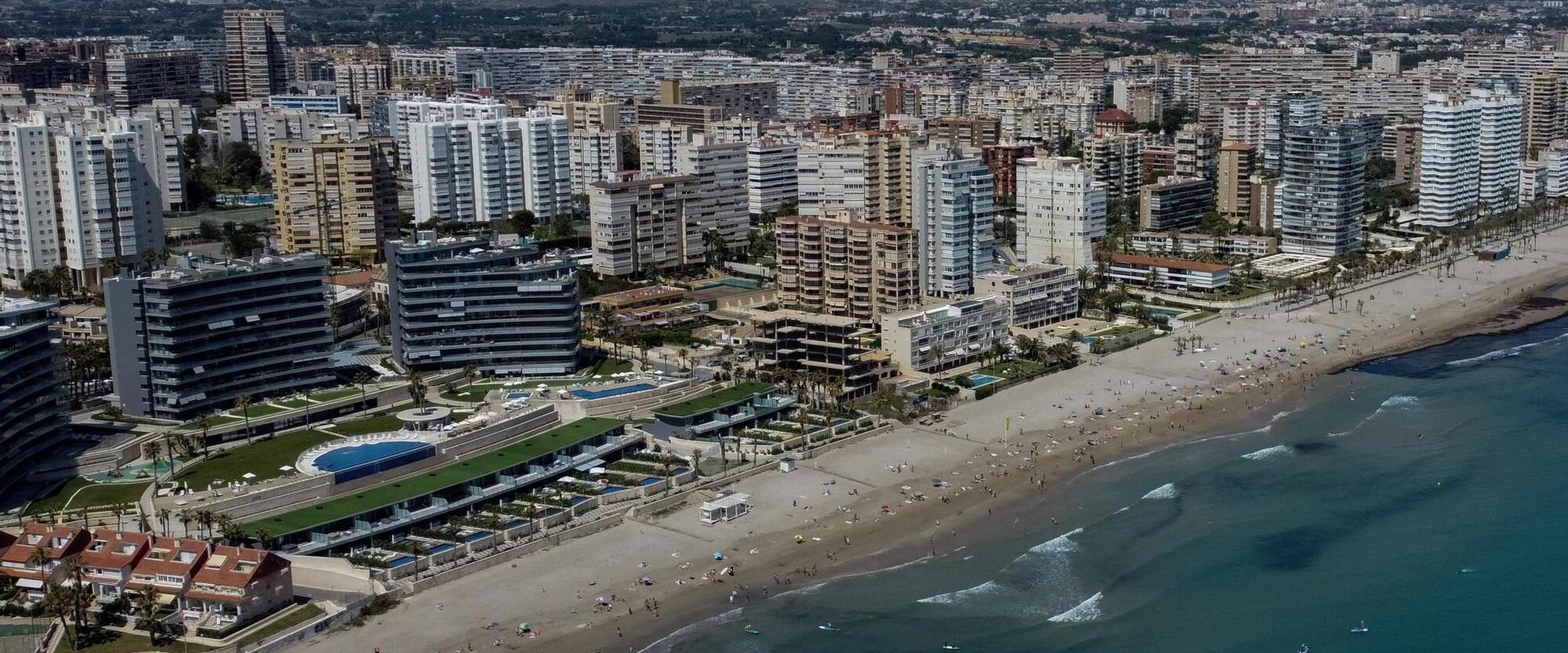 Vista panorámica de Playa de San Juan